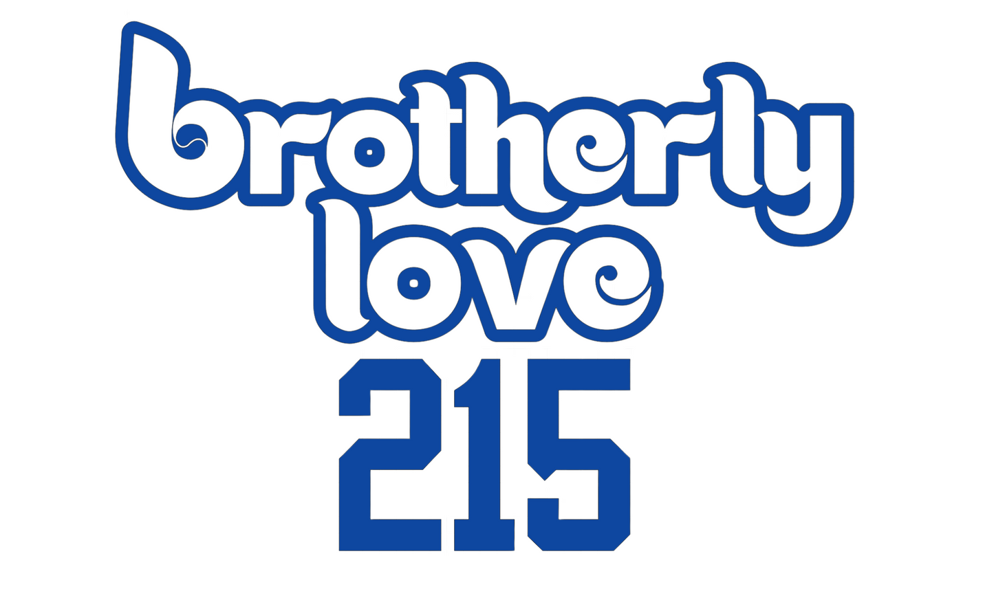 Brotherly Love 215 Heavyweight Hoodie (You choose the color)