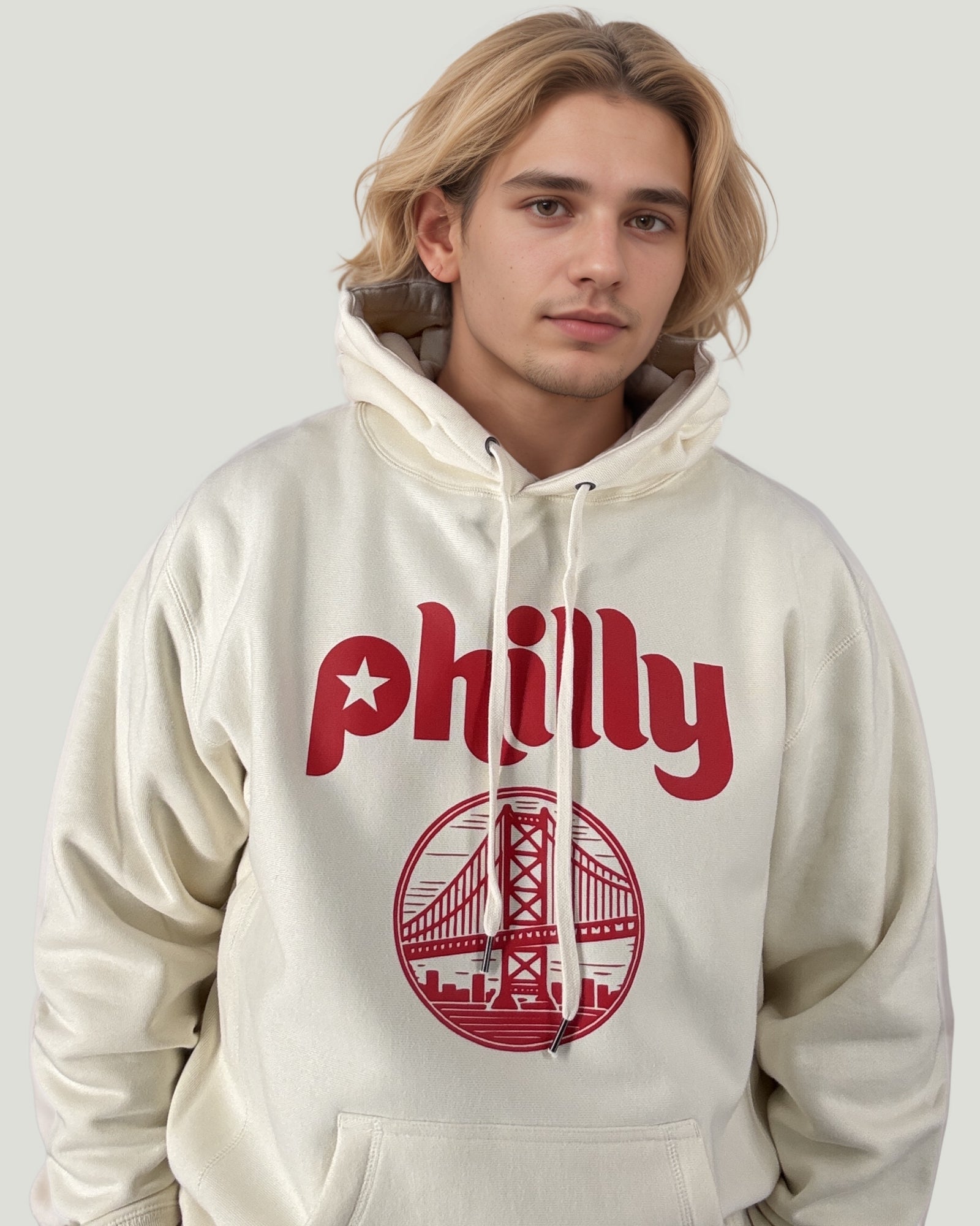 Retro Philly Bridge Hoodie