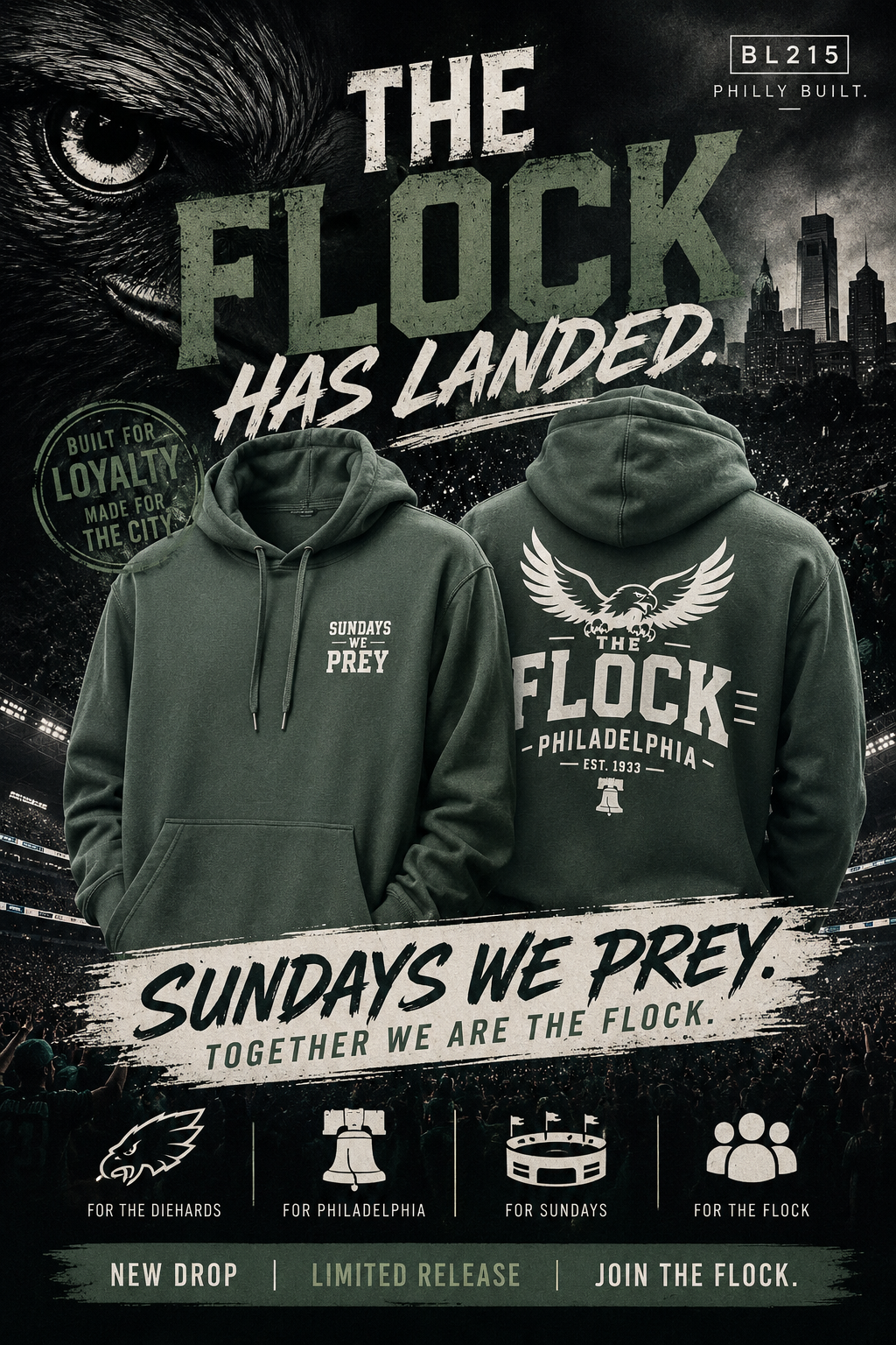 Flock Heavyweight Hoodie