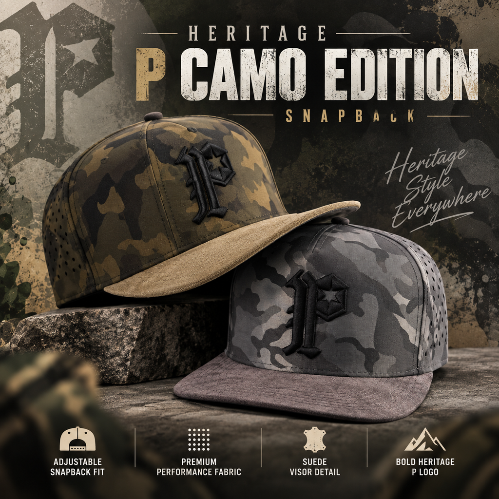 Heritage P Camo Edition Snapback