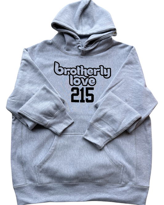 Brotherly Love 215 Heavyweight Hoodie (You choose the color)