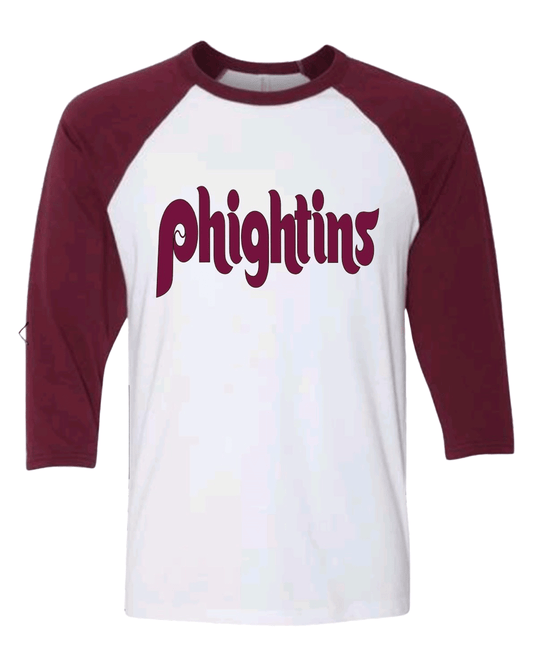 Phightins RetroBaseball 3/4 Sleeve