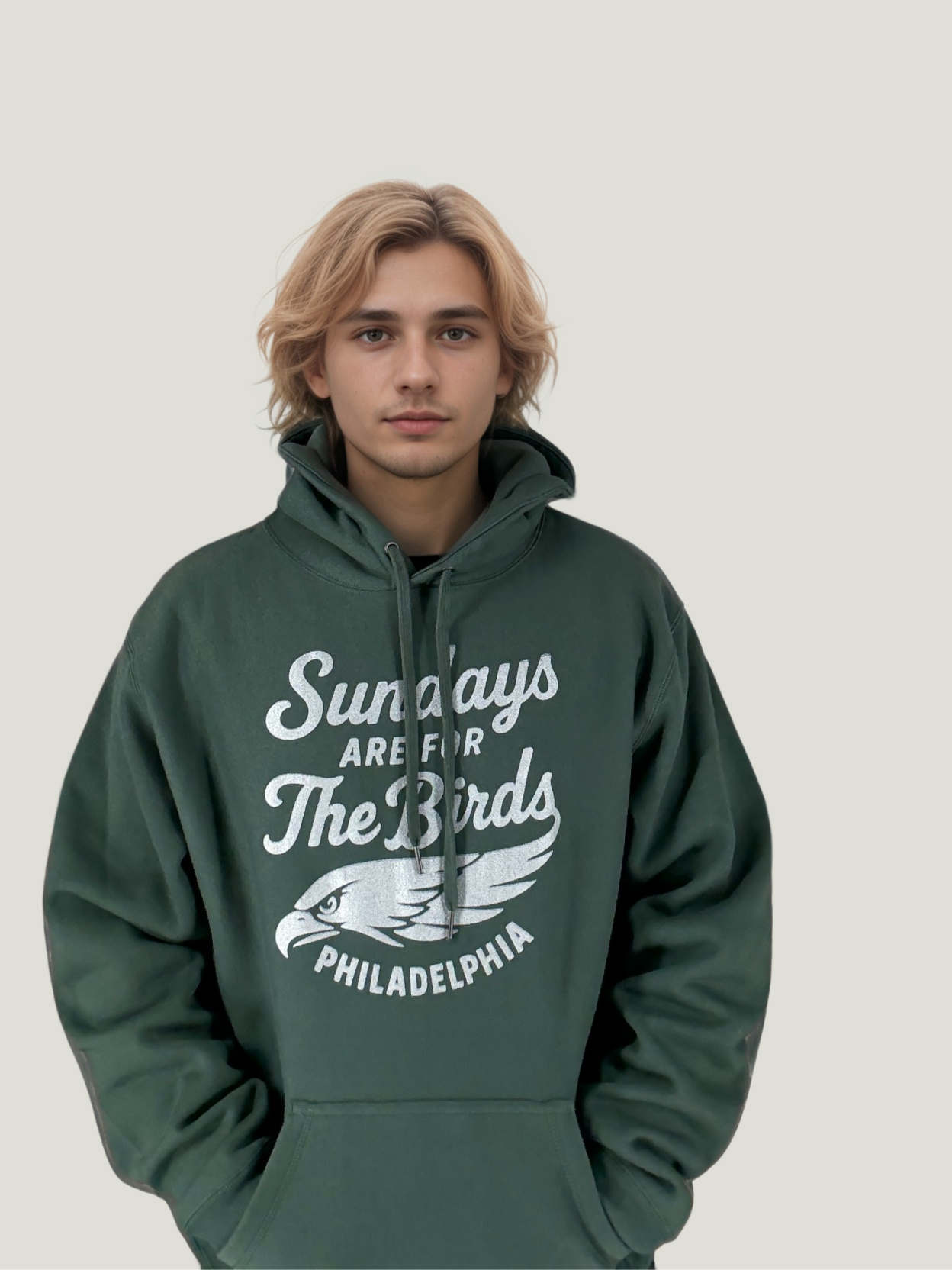 Sundays are For The Birds Heavy Hoodie