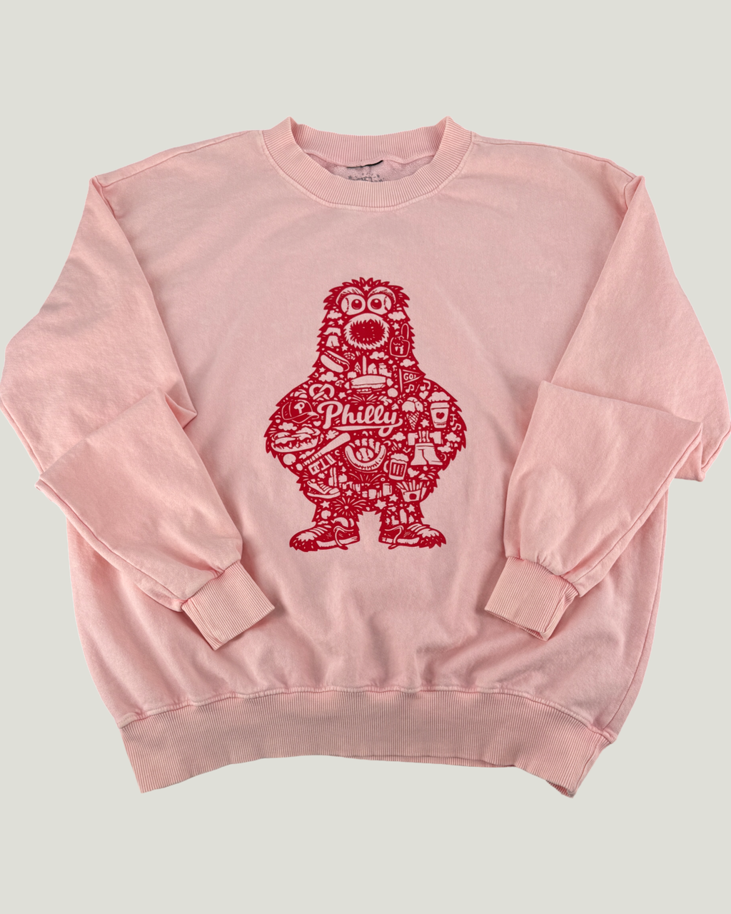 Philadelphia apparel – BL215 Fanatical Philly Crewneck