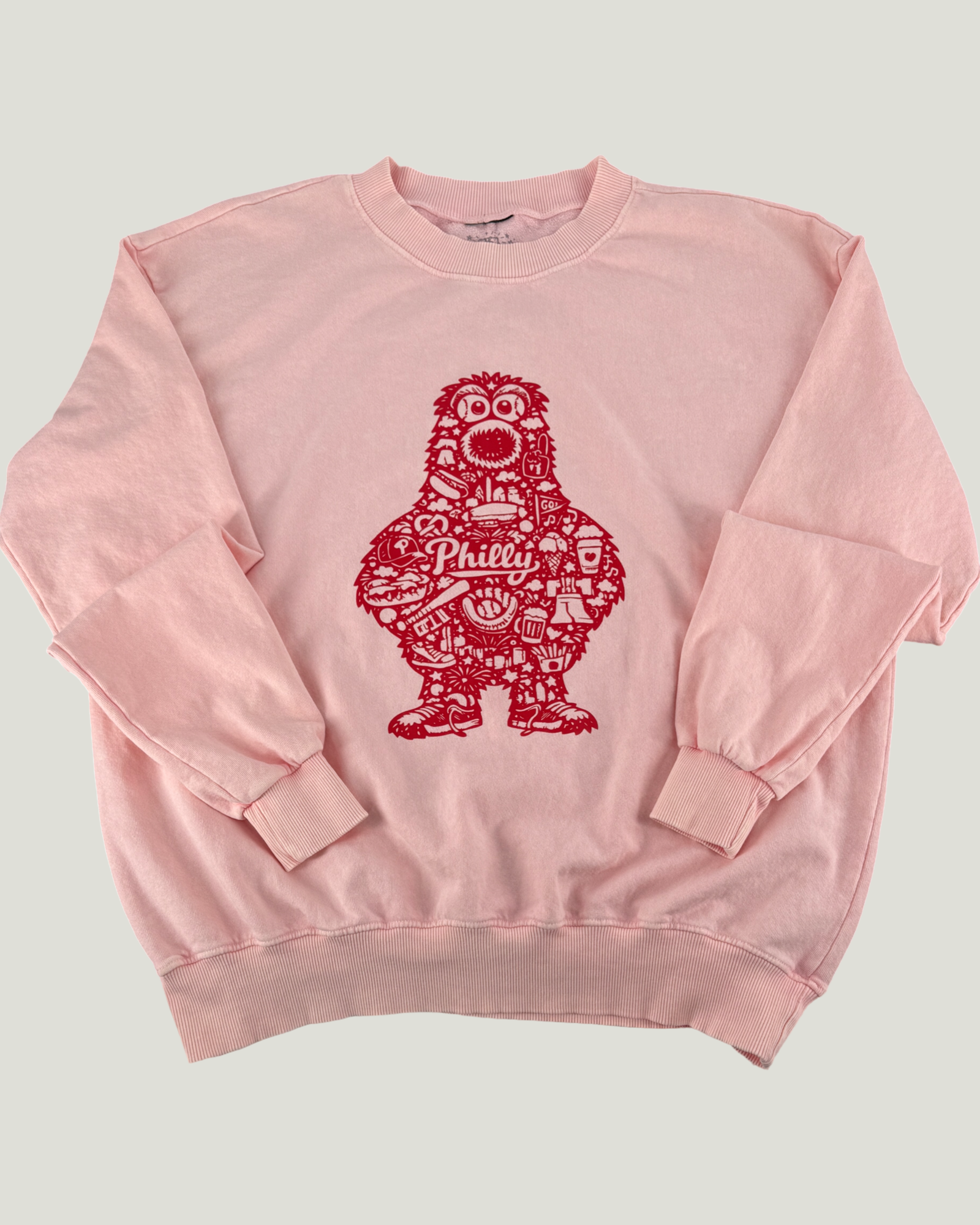 Philadelphia apparel – BL215 Fanatical Philly Crewneck