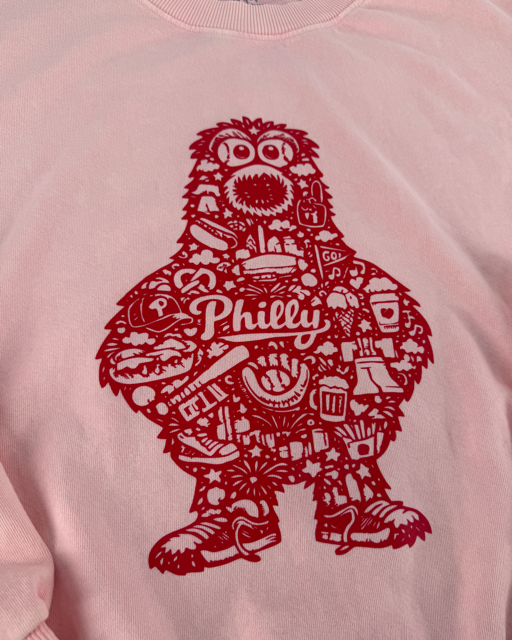 Philadelphia apparel – BL215 Fanatical Philly Crewneck