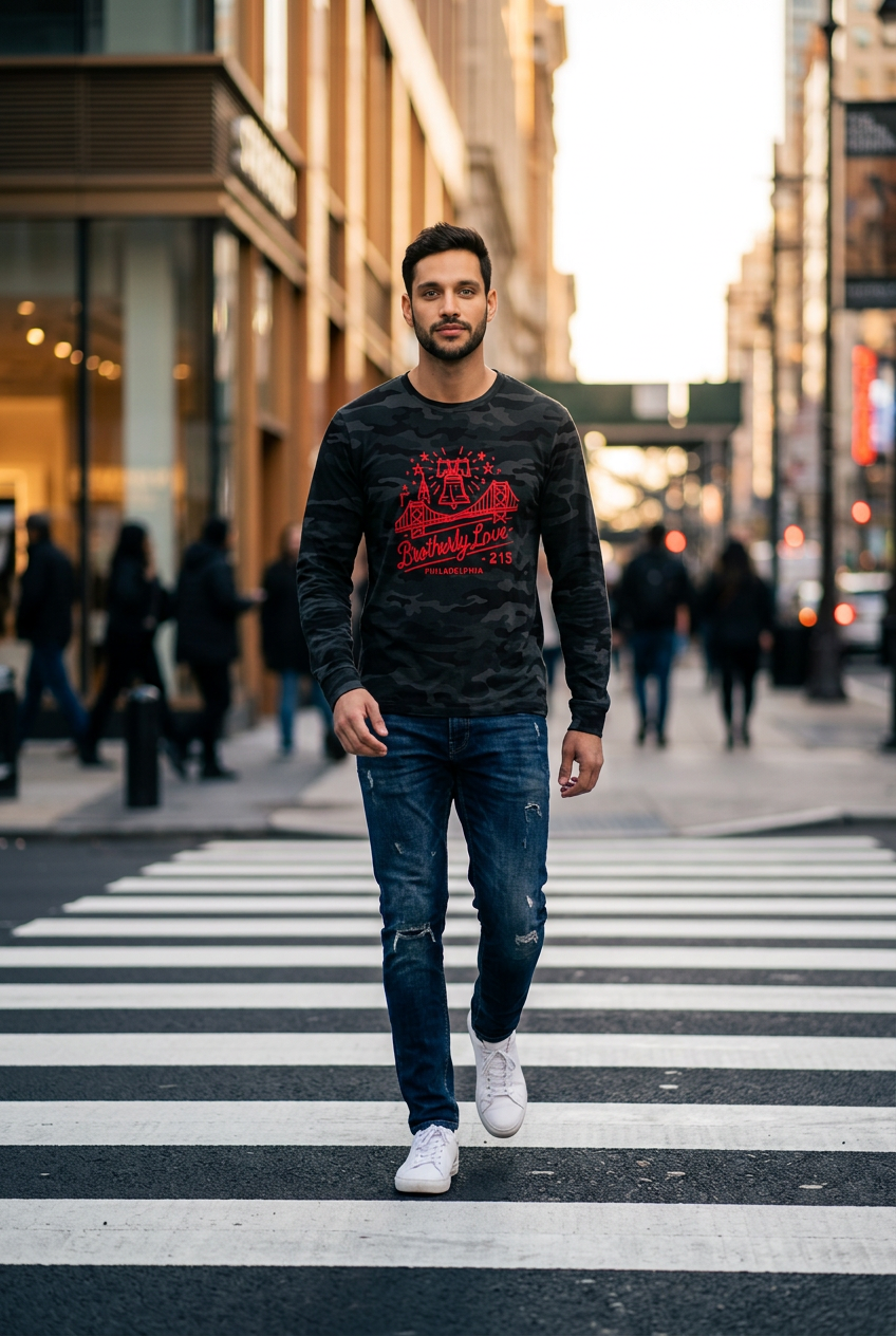 Cityscape Logo Long Sleeve