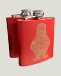 Phanatical Philly Flask / Custom Engraved Philadelphia Doodle Flask