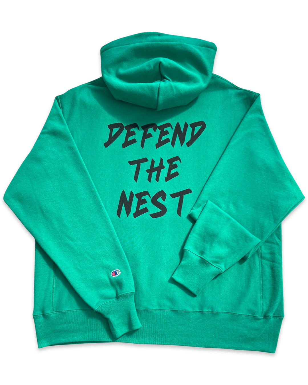 Defend the Nest Heavyweight Champion Reverse Weave Hoodie