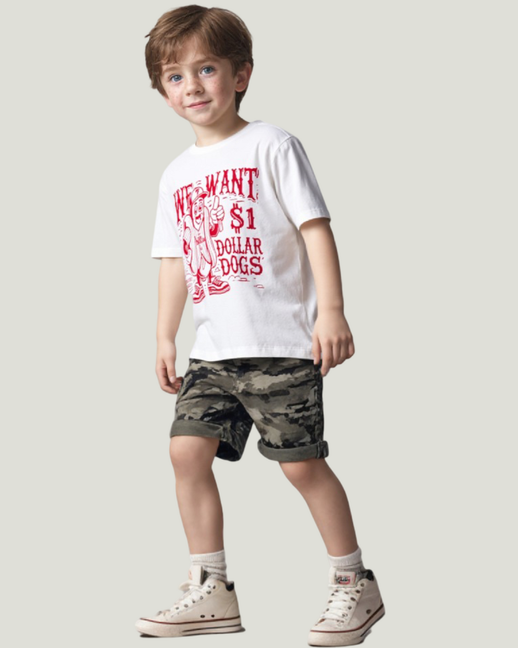 We Want Dollar Dogs Kids Tee